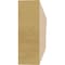 Ekena Millwork 2in. W x 6in. H x 20in. L Monterey Woodgrain TimberThane Rafter Tail, Primed Tan RFTUR02X06X20MONRCPR - alternate 5